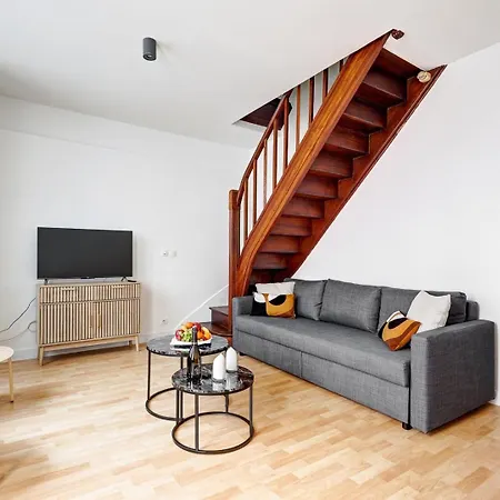 Apartment 826 Bellanger - Superb In Paris